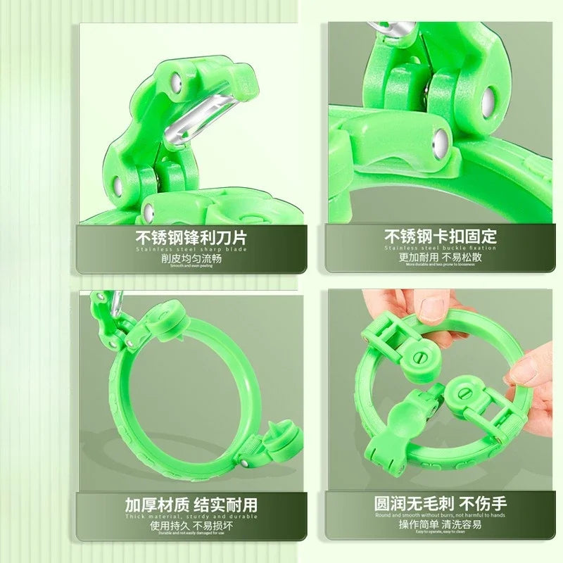 Handheld Rotary Apple Peeler Spiral Slicer