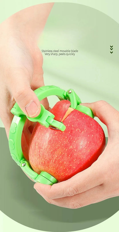Handheld Rotary Apple Peeler Spiral Slicer